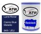 Preview: Land-Rover, Cairns Blue Metallic, 849 / JEU: 500ml Lackdose, von ATW Autoteile West.